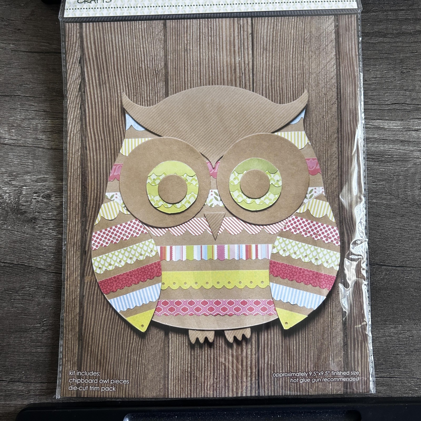 SEI Hoo's Sweet Owl Scrapbooking Kit 4x6 Album Stickers Paper Craft Set New