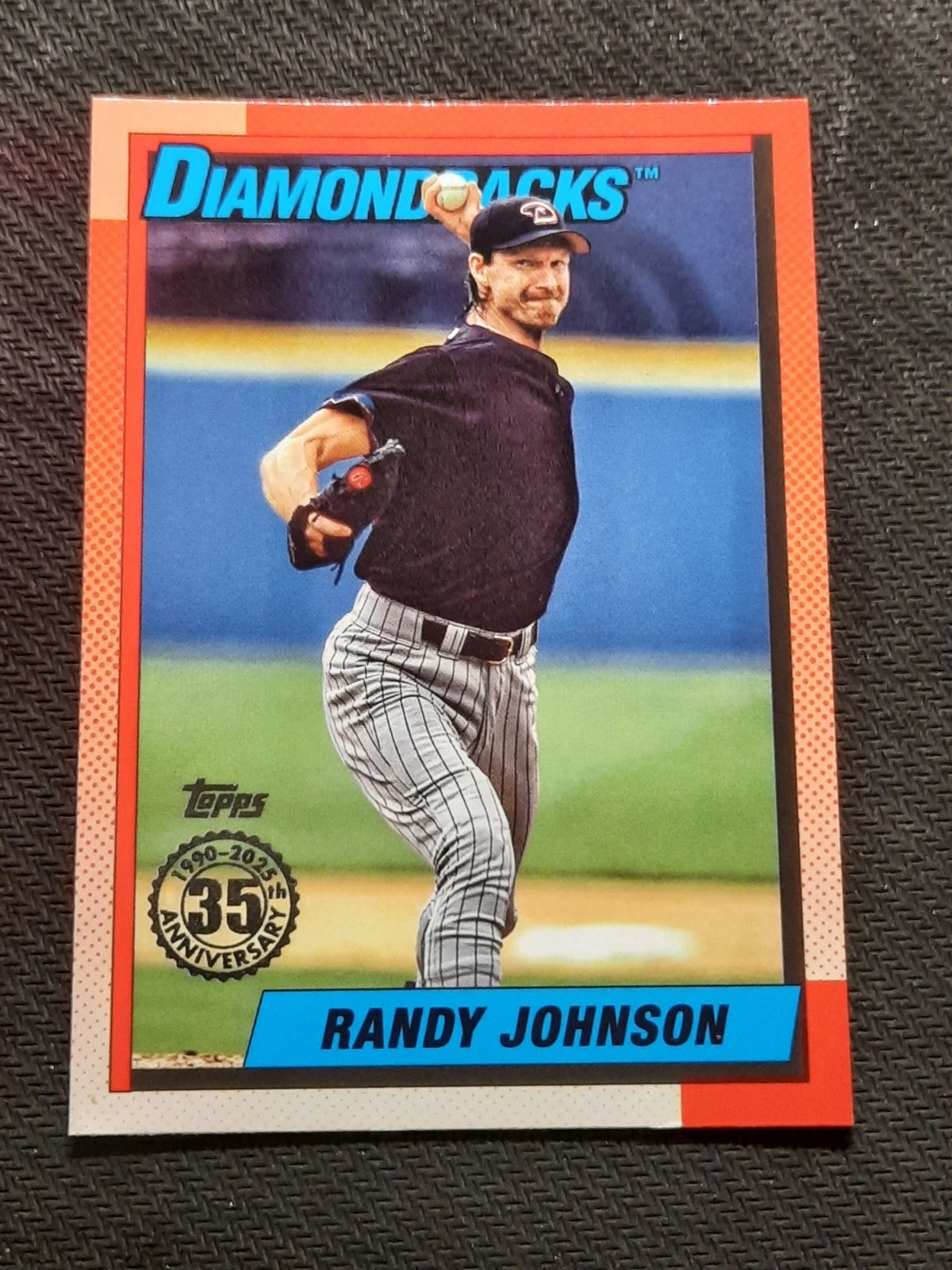 2025 Topps 1990 #90B2-50 Randy Johnson Arizona Diamondbacks