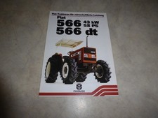 Broszura ciągników 566/dt marki Fiat