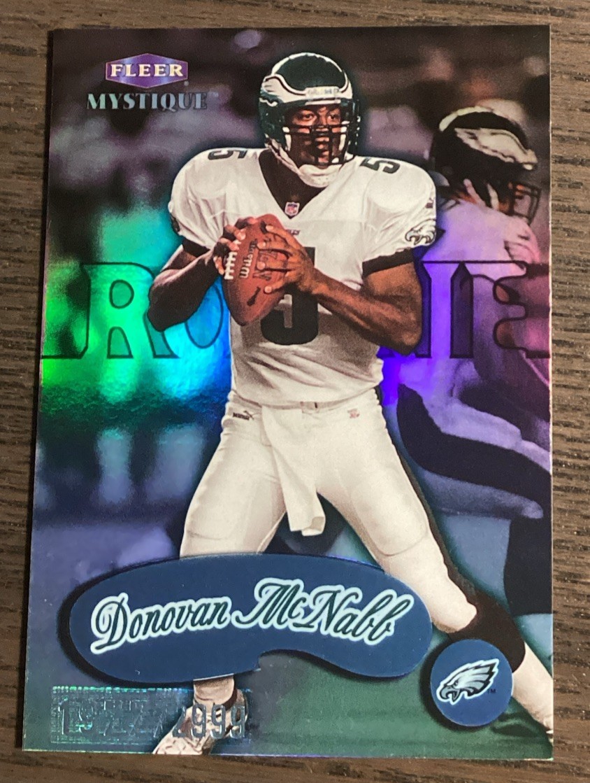 1999 Fleer Mystique - Rookie Donovan McNabb #102 /2999 (RC)