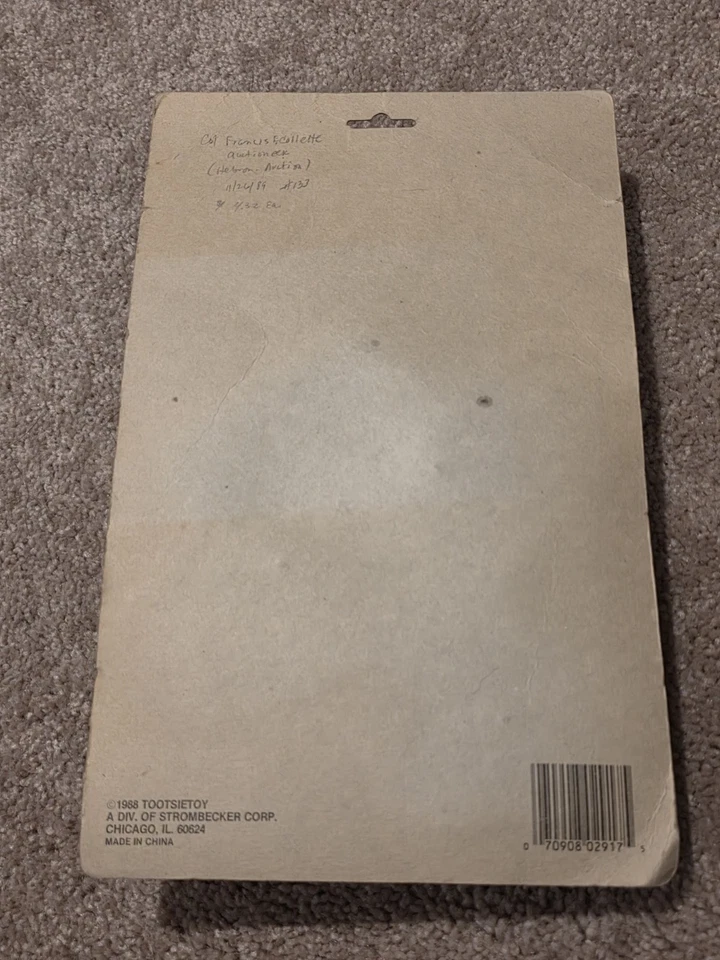 TOOTSIE TOY P40 WWII CURTIS WARHAWK 1988 NEW IN BLISTER - Image 4 of 4