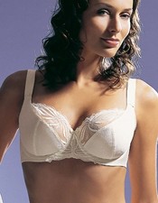 FANTASIE LILY BALCONETTE BRA 6110, COLOURS: IVORY, BORDEAUX - BNWT