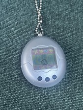 Vintage Tamagotchi Original 1996 1997 Gen 1 Silver Black Buttons Bandai Tested