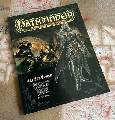Pathfinder RPG Adventure Path: Carrion Crown Part 5 - Ashes at Dawn Paizo PB