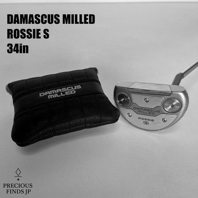 Odyssey DAMASCUS MILLED ROSSIE S Putter Stroke Lab 90 Steel Shaft - 34 in