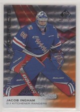 2019-20 Upper Deck SP Game Used CHL Edition Orange 152/199 Jacob Ingham #53 y0i