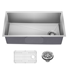 Kraus KHU640-33 Fairlane 32-1/2" Undermount Single Basin - Stainless Steel