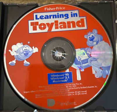 Play Along! BluRayディスク＆CD＆絵本＆トイバック一式 Fisher Price Learning In Toyland Computer PC CD Rom Game | eBay