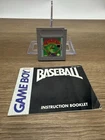 Baseball (Nintendo Game Boy, 1989) Tested Authentic Cartridge With Manual