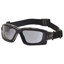 PYRAMEX SB7020SDT Dual Pane Goggle,Gray Lens,Antifog 23Y599