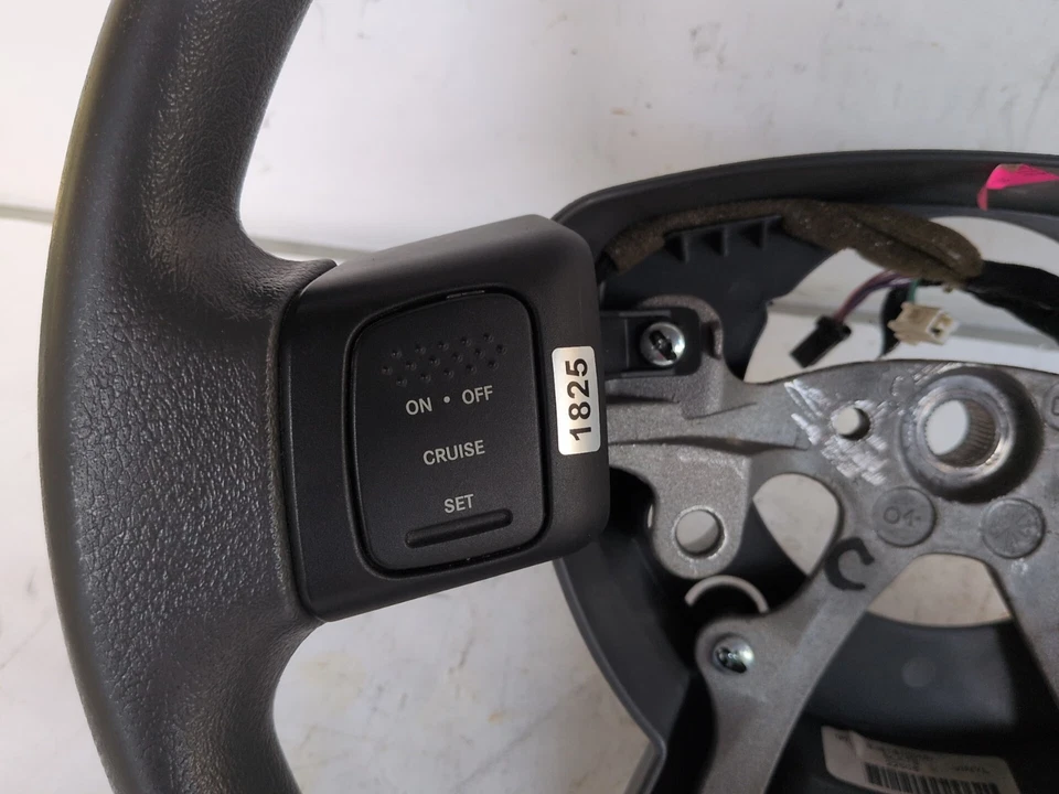 2004 2005 2006 Black Dodge Durango Steering Wheel w Controls OEM - Image 2 of 4