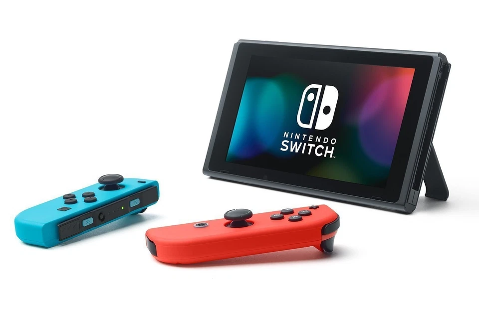 SW - Nintendo Switch-Konsole Neon-Rot/Neon-Blau + Mario Kart 8 Deluxe - Bild 2 von 4
