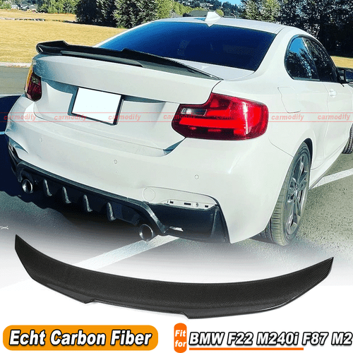 Spoiler posteriore in carbonio per BMW F22 220i 230i M235i M240i F87 M2 Coupè 14-19  - Foto 1 di 12