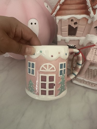 Pink Christmas Mug - Bild 1 von 2