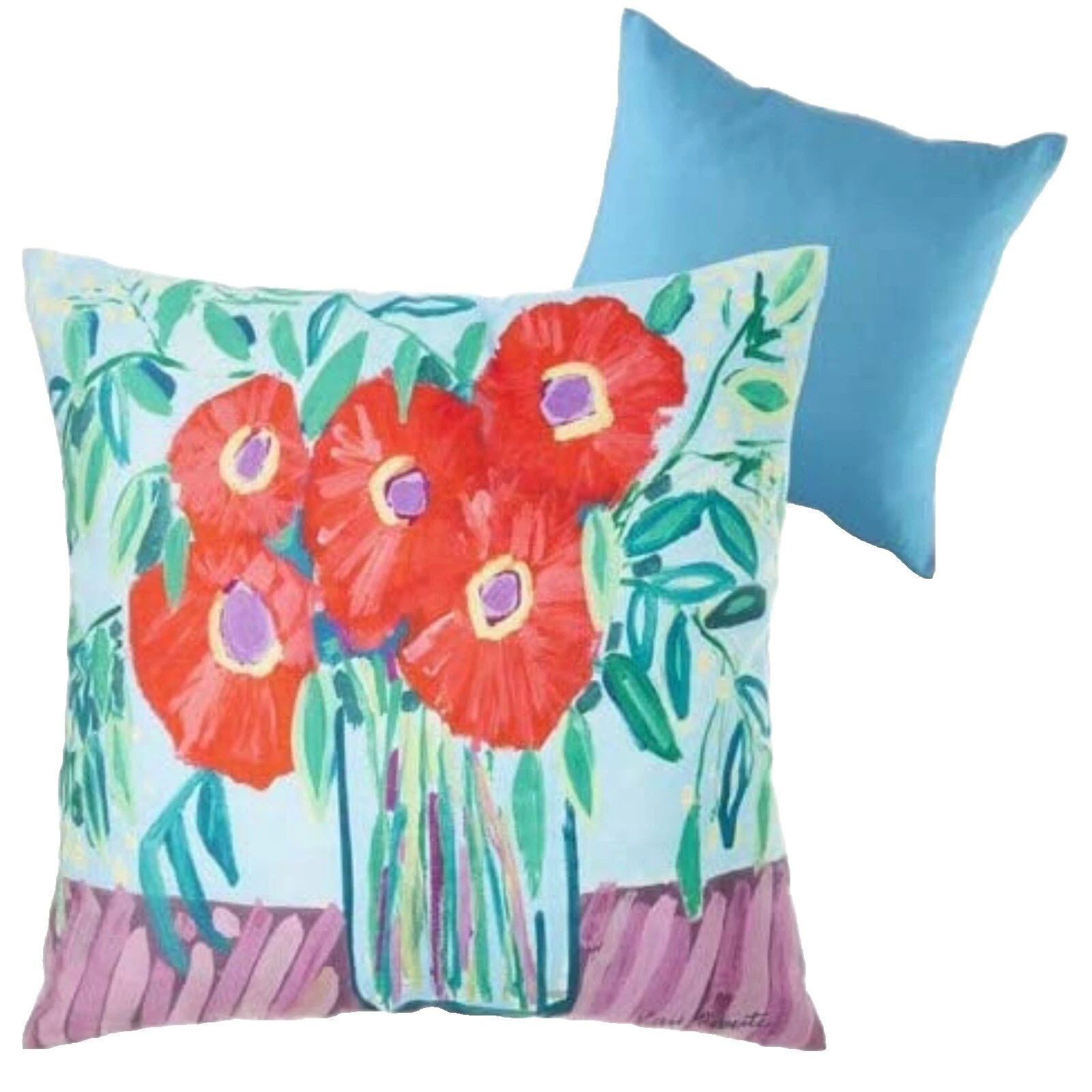 Multicolor Floral Home Décor Pillows