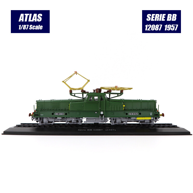 14R-006 ATLAS 1/87 鉄道模型 Serie BB 12087 Serie BB 12087 SNCF BB-12000 France 1957 train model 7153120