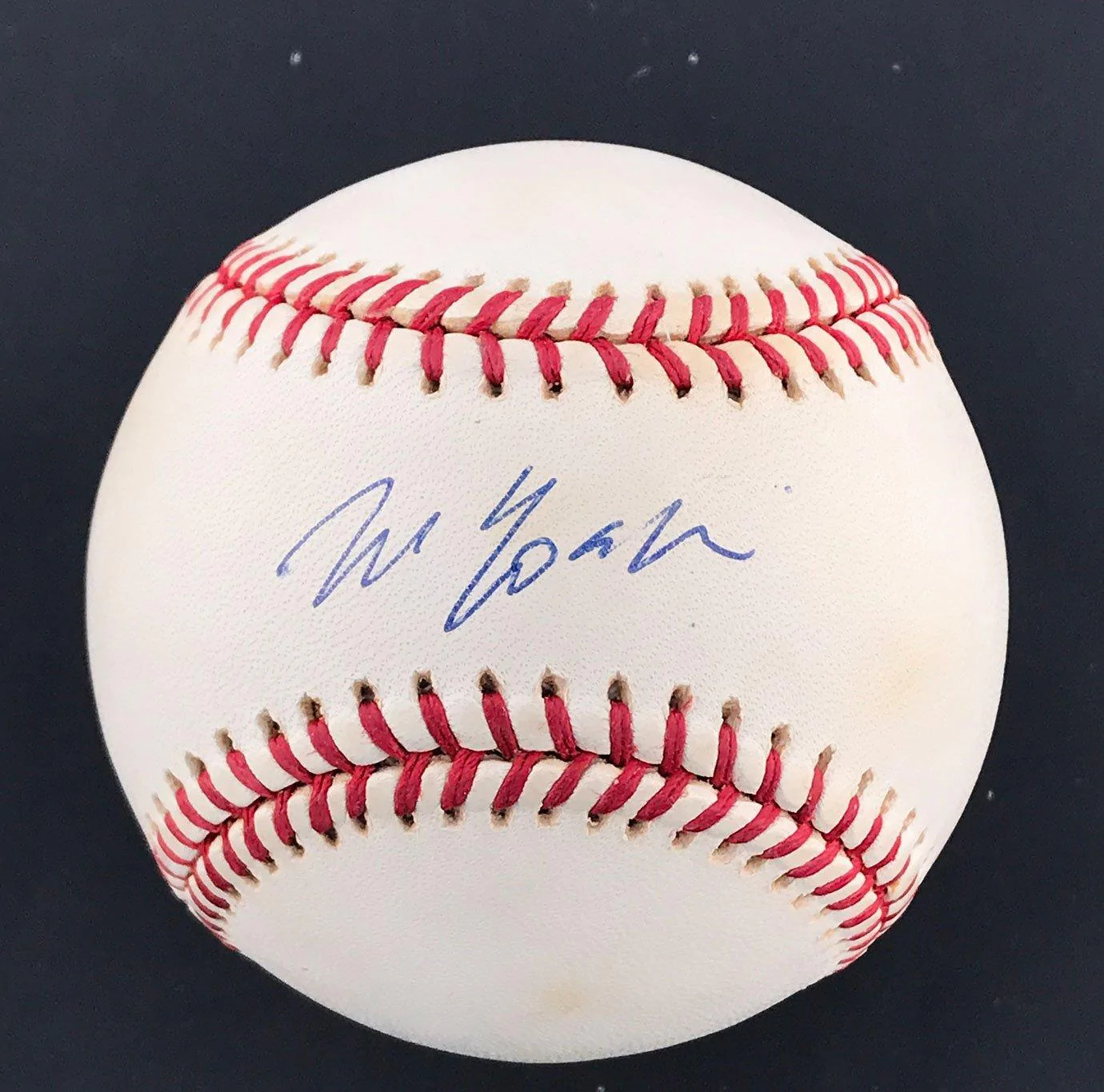 Masato Yoshi Signed Rawlings MLB Baseball (JSA LL93229)