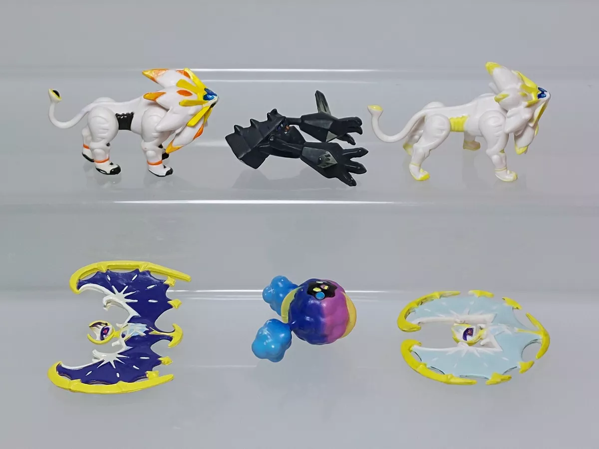 Necrozma, Solgaleo, Lunala Pokemon Monster Nintendo Tomy Collection Figure  Toy.