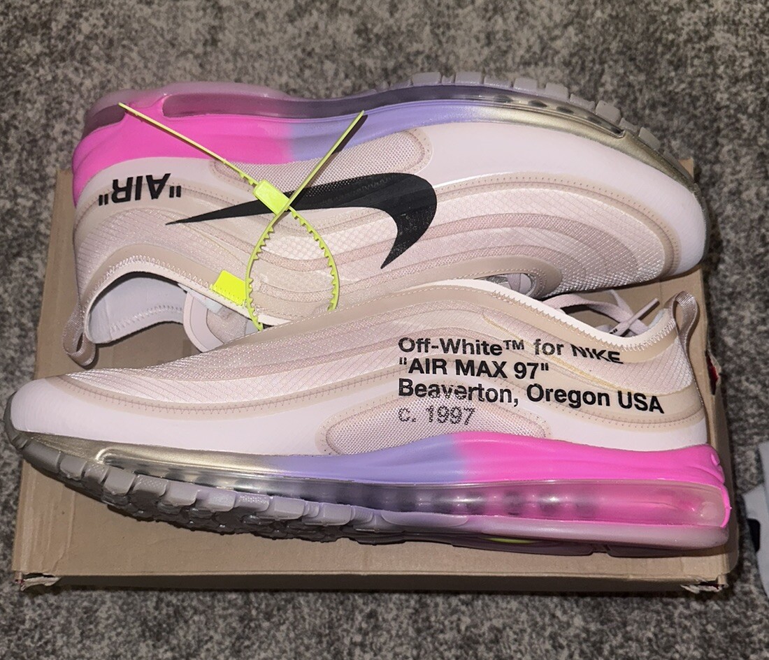 OFF WHITE X NIKE Bianco sporco x Air Max 97 OG ""Queen""x Serena Williams Jordan Ten