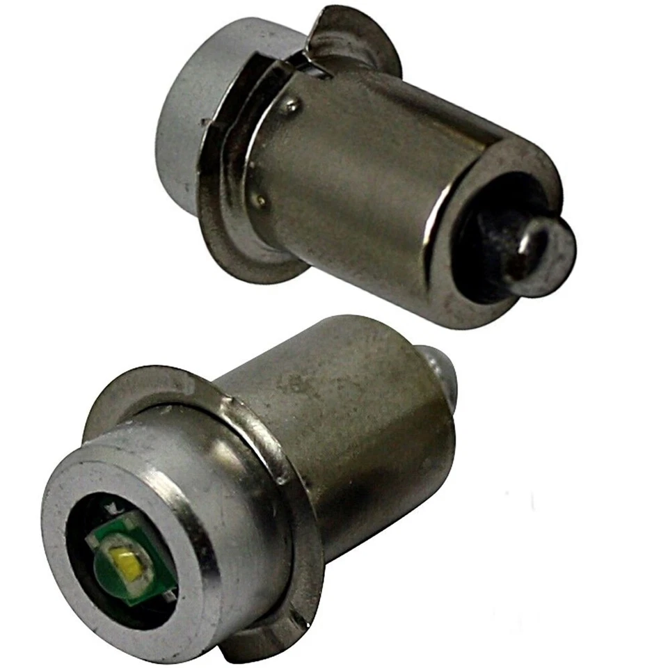 POWER LED 3V passend für MAG-LITE 2D 3D 4D 5D 6D & 2C 3C 4C Taschenlampen weiß