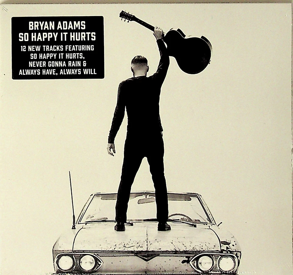 Bryan Adams -So Happy It Hurts CD -NEW (2021) Never Gonna Rain, Always Have