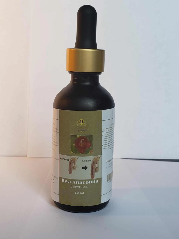 Royal Luxs African Bwa Anaconda aceite de mejora masculina para más tiempo más grueso 2 oz Foto 4 de 4