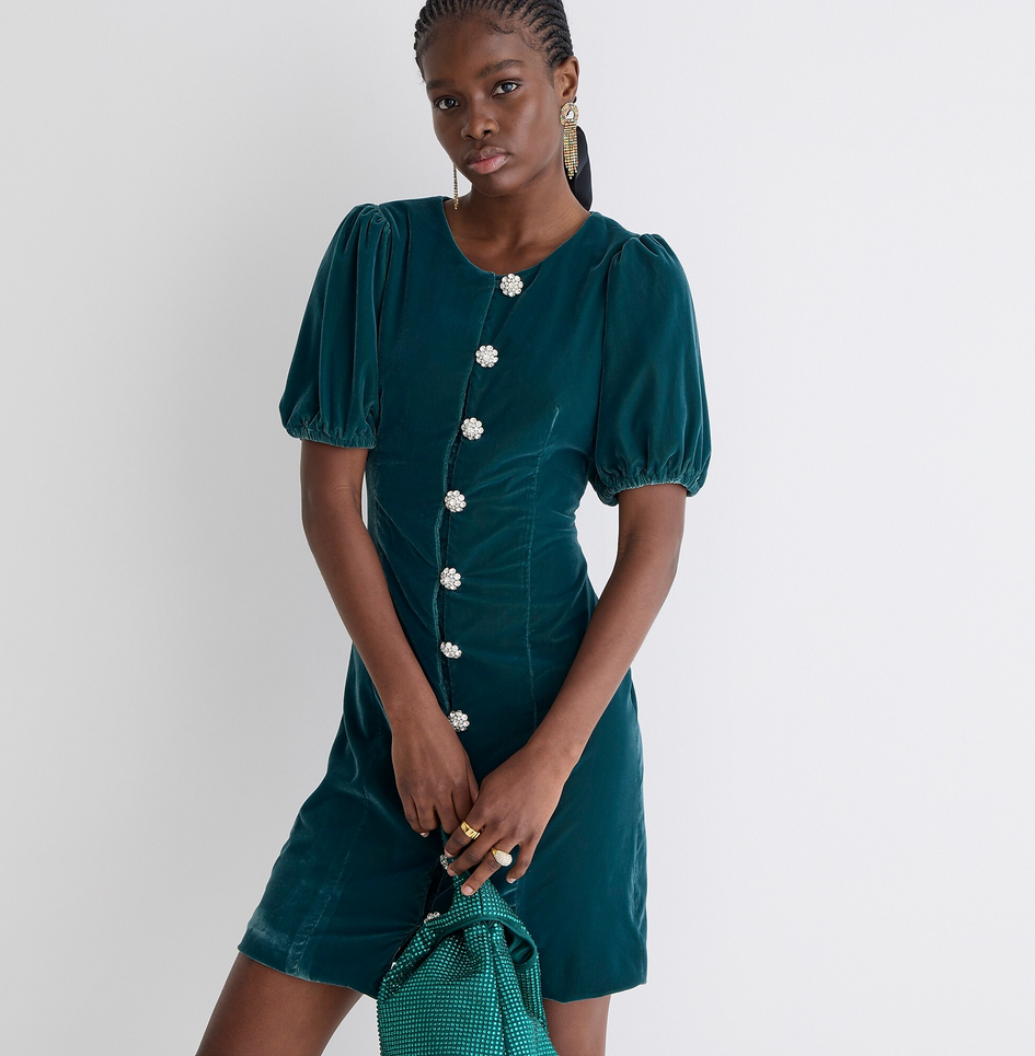 champagne prom dresses Off the Shoulder Illusion Dress with Black Belt Size:XXXXL The delicate floral embellishments Zimmermann Natura Floral Buttoned Round neck