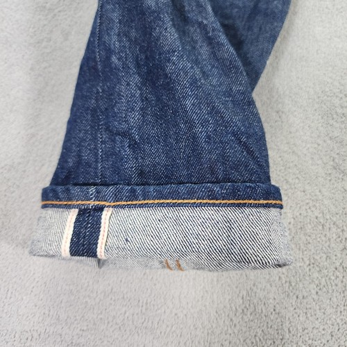 Brave Star Selvage Jean Mens 30X32 Blue RegularTaper Golden Handshake Cone Denim - Picture 18 of 24
