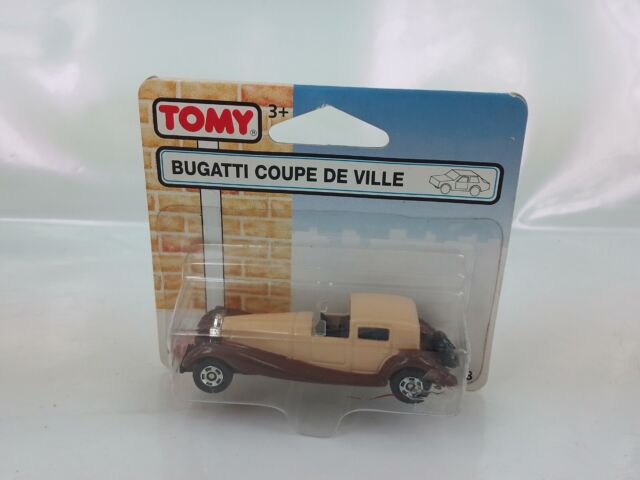 Matchbox Tomica Tomy Toy Cars BUGATTI COUPE DE VILLE Blister 1990s Collectable