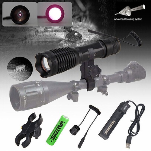 Zoom IR illuminator 940nm Infrared Night Vision Light Torch Hog Coyote
