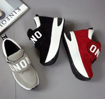 Mode Damen Plateau Sneaker Halbschuhe Turnschuhe Wedges Trendy Schuhe High Heels