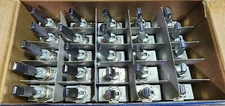 NEW Lot of 25 On/Off Toggle Type Switch Chrome 1" Handle 12v 50amp