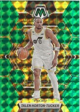 2022-23 Panini Mosaic Talen Horton-Tucker Green Prizm SP 