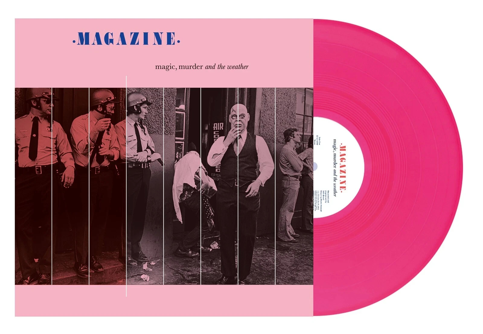Magazine Magic, Murder And The Weather Pink Vinyl LP New Free UK P&P - Image 4