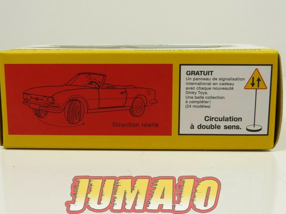 DT255 Voiture 1/43 réédition DINKY TOYS DeAgostini : PEUGEOT 504 Cabriolet 1423 - Photo 4/4