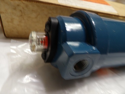 Finite Filter 1/4" NPT Intercepting Filter W/DPI & Manual Drain DH1K-3PU10-050 - Picture 9 of 10