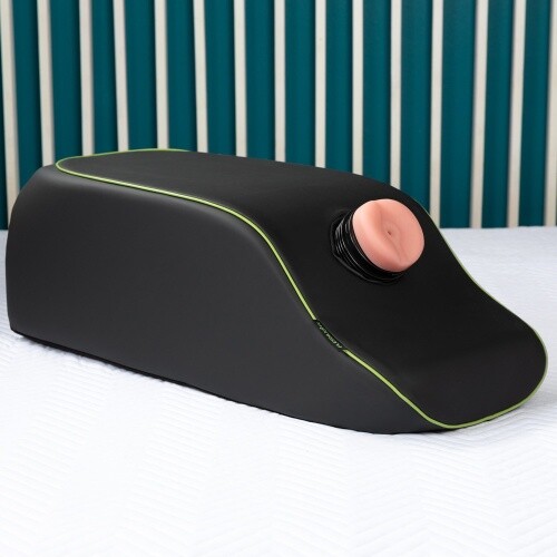 Sexkissen m. Halterung für Fleshlight-Masturbatoren Erotik Sexmöbel Schwarz - Bild 2 von 8