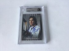 Luc Robitaille Signed Autographed Card Slabbed Encapsulated Beckett BAS COA a