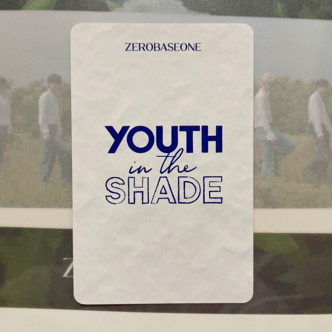 ZEROBASEONE ZB1 Youth in the Shade WITHMUU Official ZEROBASEONE ZB1 Youth in the Shade WITHMUU Official