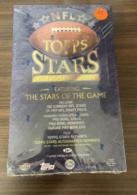 1997 Topps Stars Football Factory Sealed Hobby Box See Description