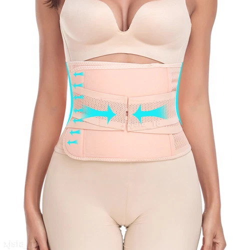 Postpartum Belly Band C Section Belly Wrap Abdominal Binder Girdle Tummy Tuck US - Picture 16 of 29