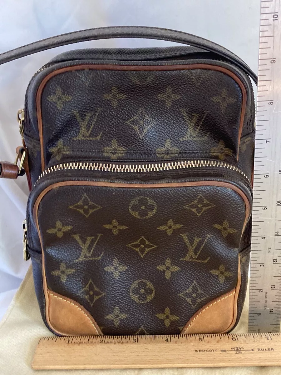Genuine LOUIS VUITTON Amazone M45236 Monogram Canvas Leather