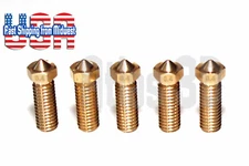 Volcano Brass Nozzle - 1.75 Filament - 0.3/0.4/0.6/0.8/1.0/1.2, 5pcs