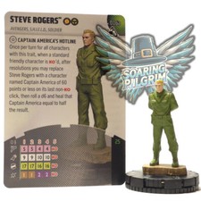 Heroclix STEVE ROGERS - 016A  UNCOMMON (VARIANT) Smash and Destroy Set
