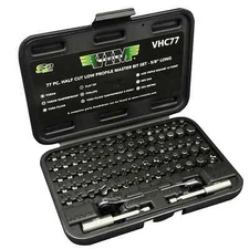 VIM TOOLS VHC77 77 Piece Half Cut Bit Set Brand New!