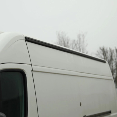 Für Peugeot Boxer Wohnmobil Schwarz Vorzeltschienen - Wegfahrbar & Reimo kompatibel |