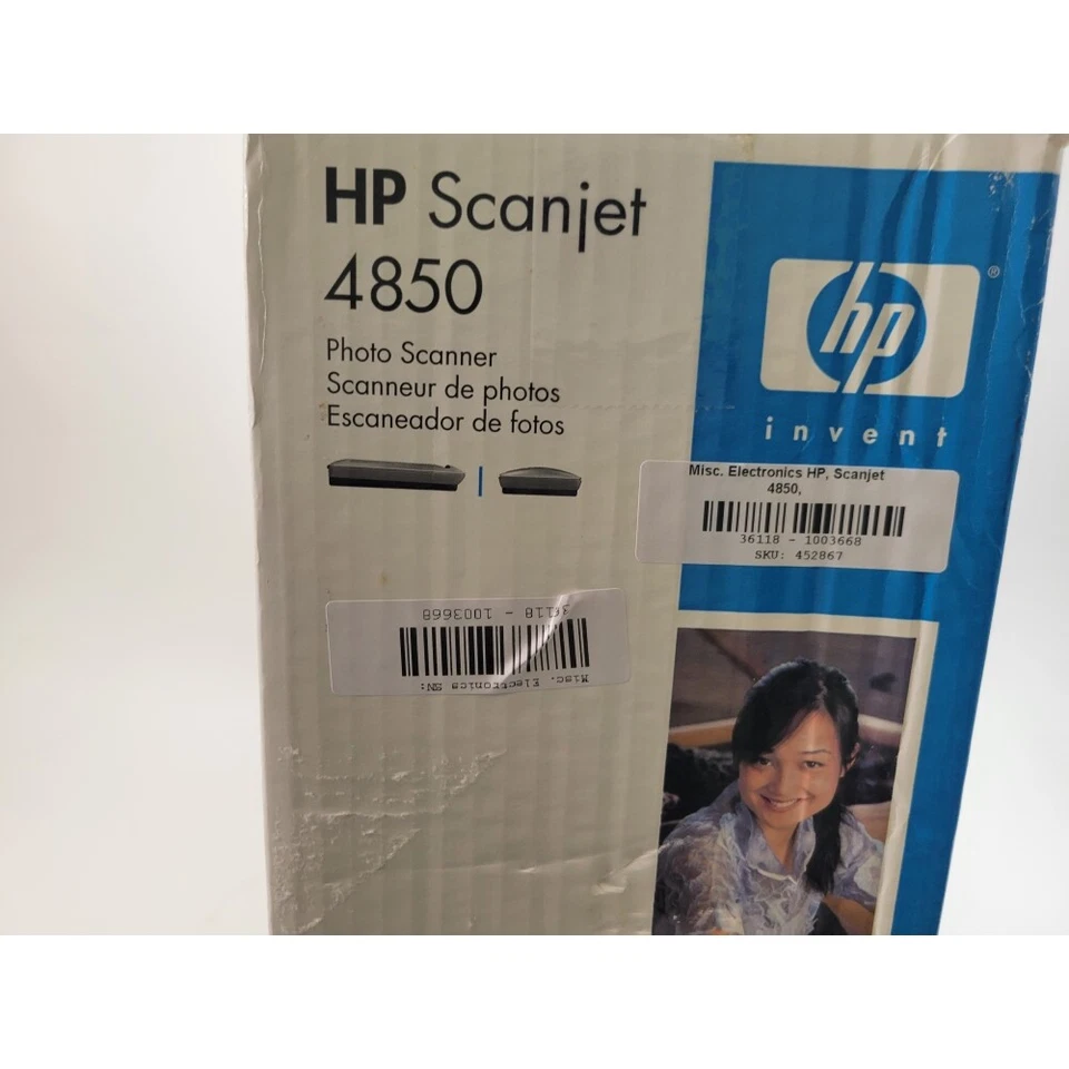 HP Scanjet 4850 Flatbed Photo Scanner - New in Box - Image 4 of 4