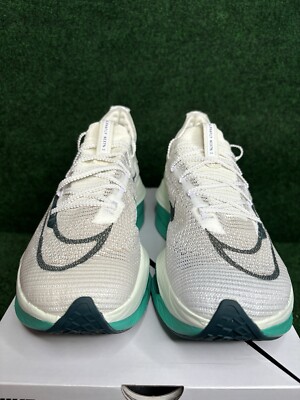 Nike Air Zoom Alphafly Next% 2 White Jade Green Men's Size 9 Nike Air Zoom Alphafly Next% 2 White Jade Green Men's Size 9