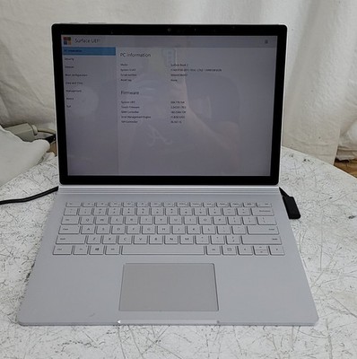 MICROSOFT Surface Book 2 1832 Laptop Core I5-7300U 8GB 128GB SEE NOTES