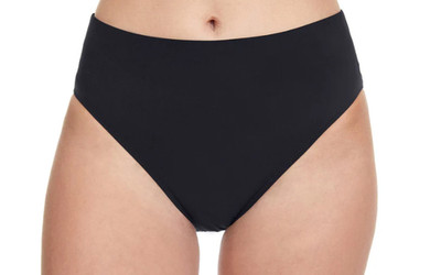 Profile by Gottex Women's Tutti Frutti Full Bikini Swim Bottom, Black, 14 NWT